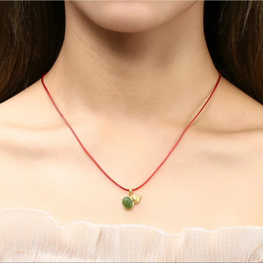 สร้อยหนังสไตล์เกาหลี เชือกเทียนตะขอแม่เหล็ก สวยงาม เรียบง่าย แข็งแรง ทนทาน