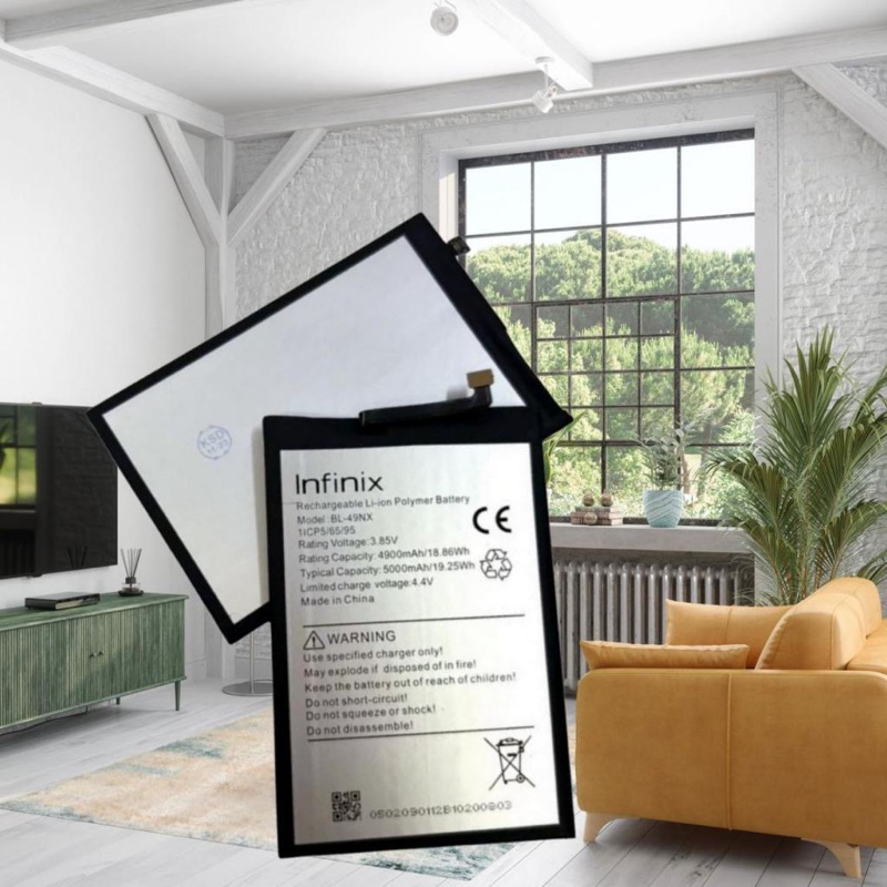 แบต Battery infinix Smart7Hot30i (modelBL-49NX) งานแบตเตอรี่ infinix Smart 7 BL-49NX