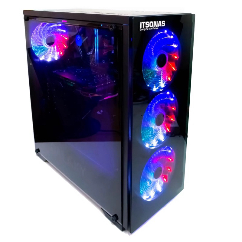 คอมพิวเตอร์เล่นเกม i7-8700 RAM 16gb SSD