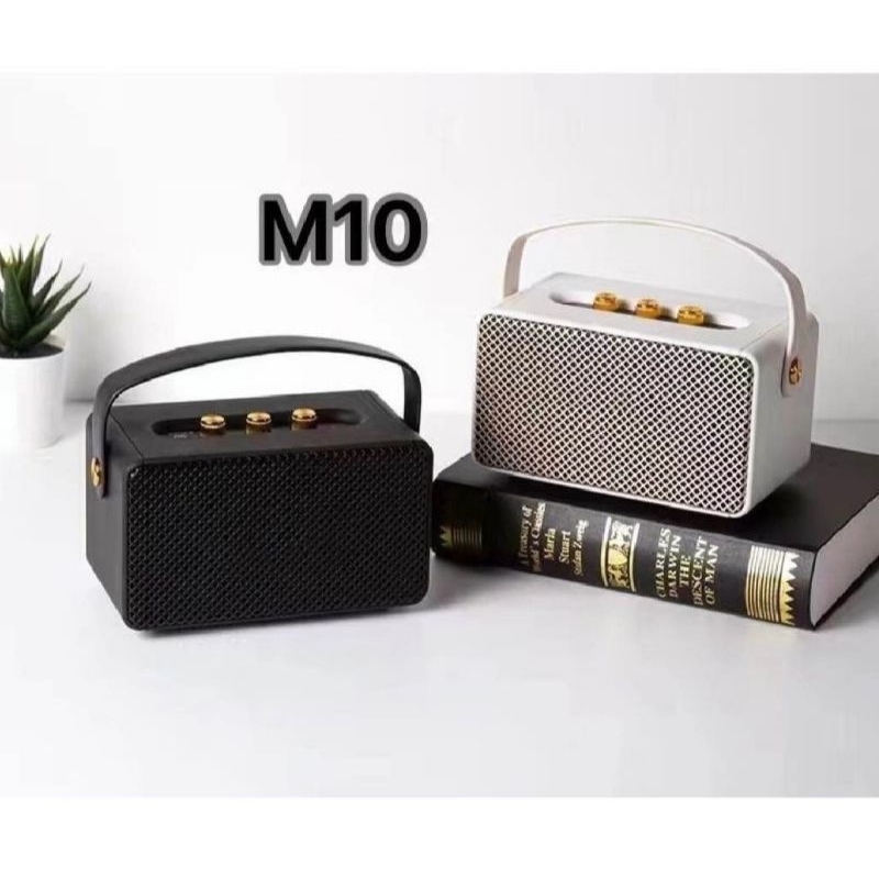 ลำโพงบลูทูธ M10 มาใหม่ล่าสุด ลำโพงไร้สายและบลูทูธ มีปุ่มปรับ 3 ระดับ คุณภาพระดับ HQ Bluetooth