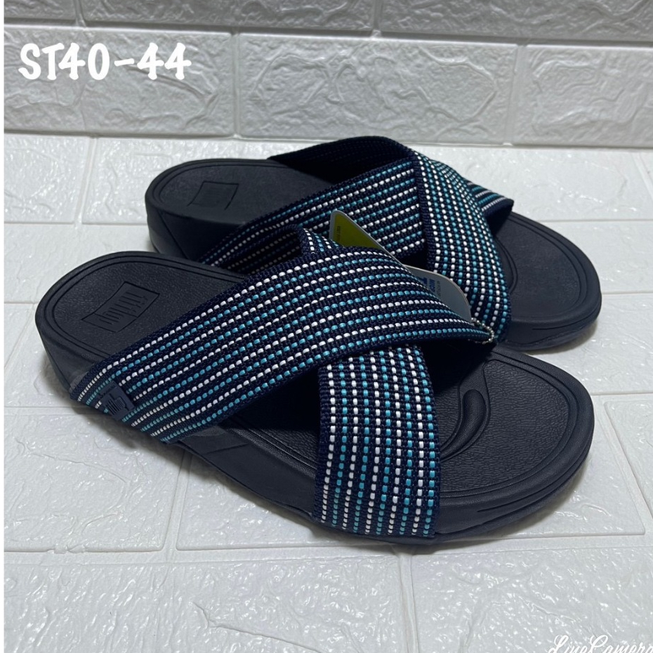 รองเท้าเพื่อสุขภาพ Fitflop ผู้ชาย Size 40---44 แบบมาไหม่ พื้นนุ่มสายสลิงใส่ทนทานไม่ขาดง่าย ใส่สบายมาก รับรองสินค้าตรงปก