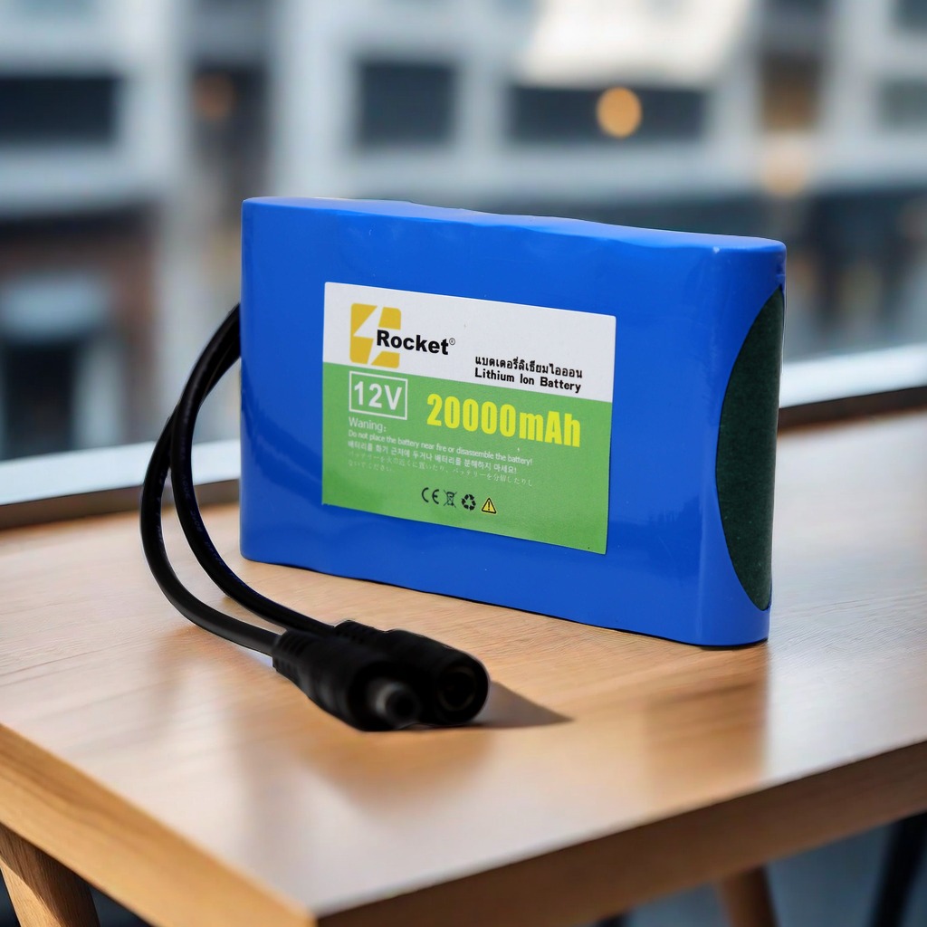 18650 Charger Li-ion แบตเตอรี่ลิเธียม battery rechargeble 12V 20Ah แบตเตอรี่แบบชาร์จไฟ(with BMS) - รูปที่ 3