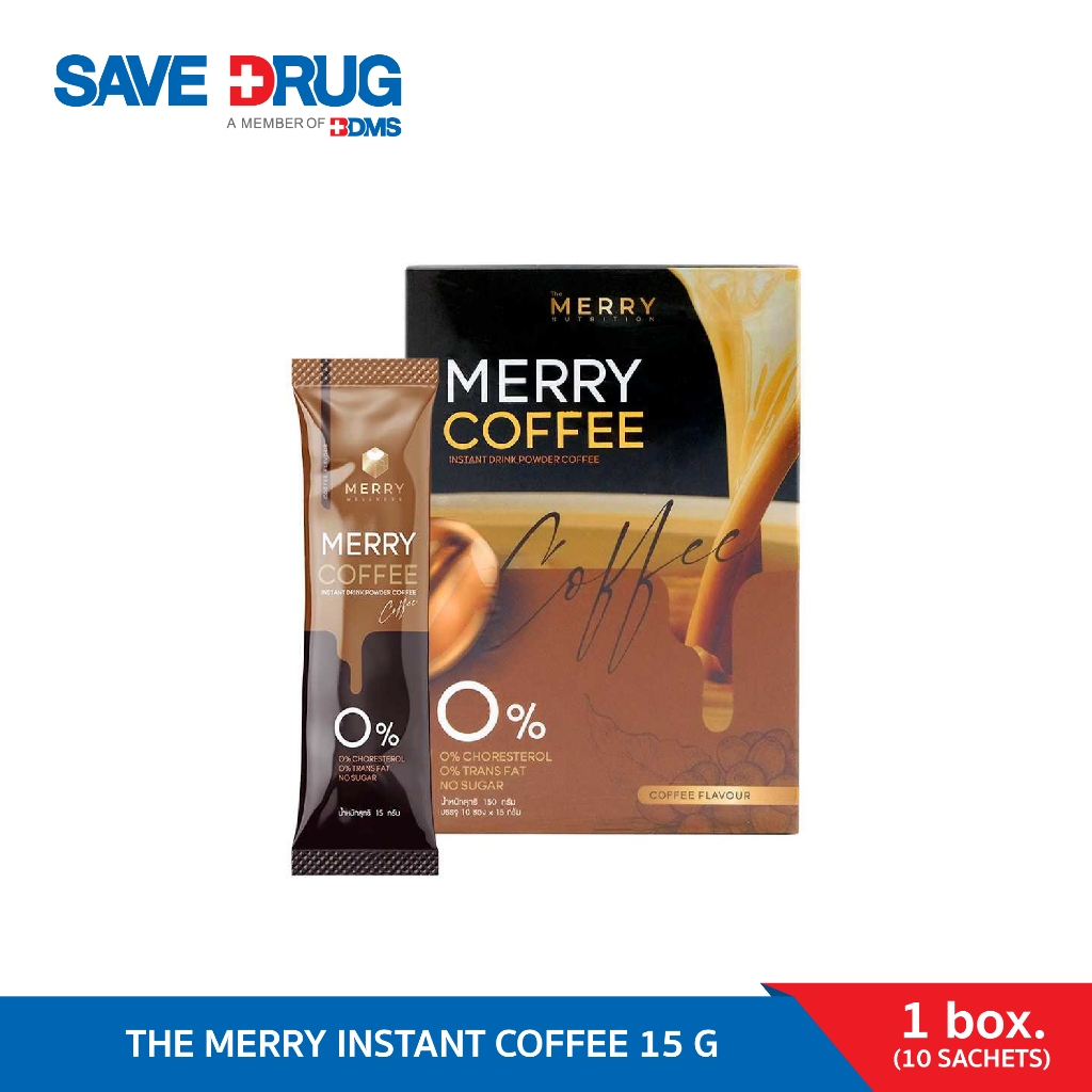 THE MERRY INSTANT COFFEE (15 G X 10 SACHETS)