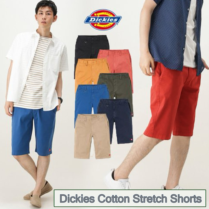 กางเกงขาสั้นDickies Cotton Stretch Shorts