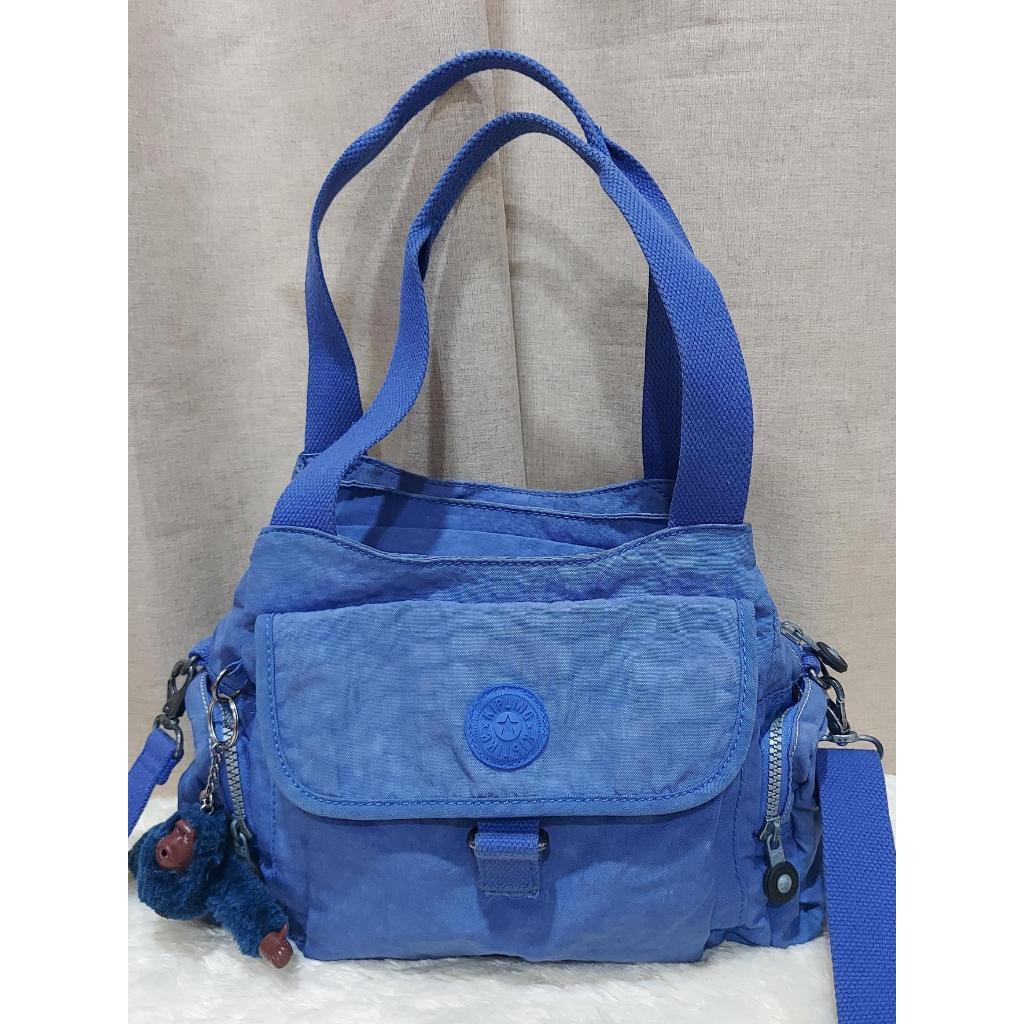 Kipling Felix L Crossbody Bag French Blue กระเป๋าสะพายข้าง งานแท้ แบรนด์แท้