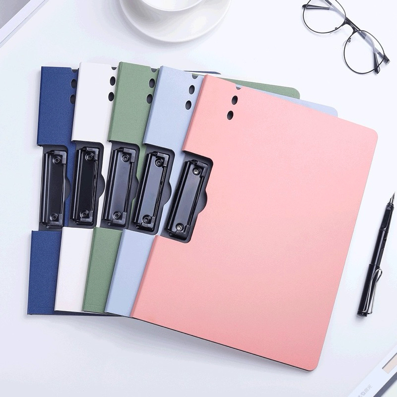 <พร้อมส่ง 6 สี> แผ่นรองเขียนแบบด้าน A4 | แนวตั้ง- แนวนอน | ผู้บริหาร Clipping Board ตัวหนีบ แผ่นหนีบ ปกด้าน แผ่นรอง