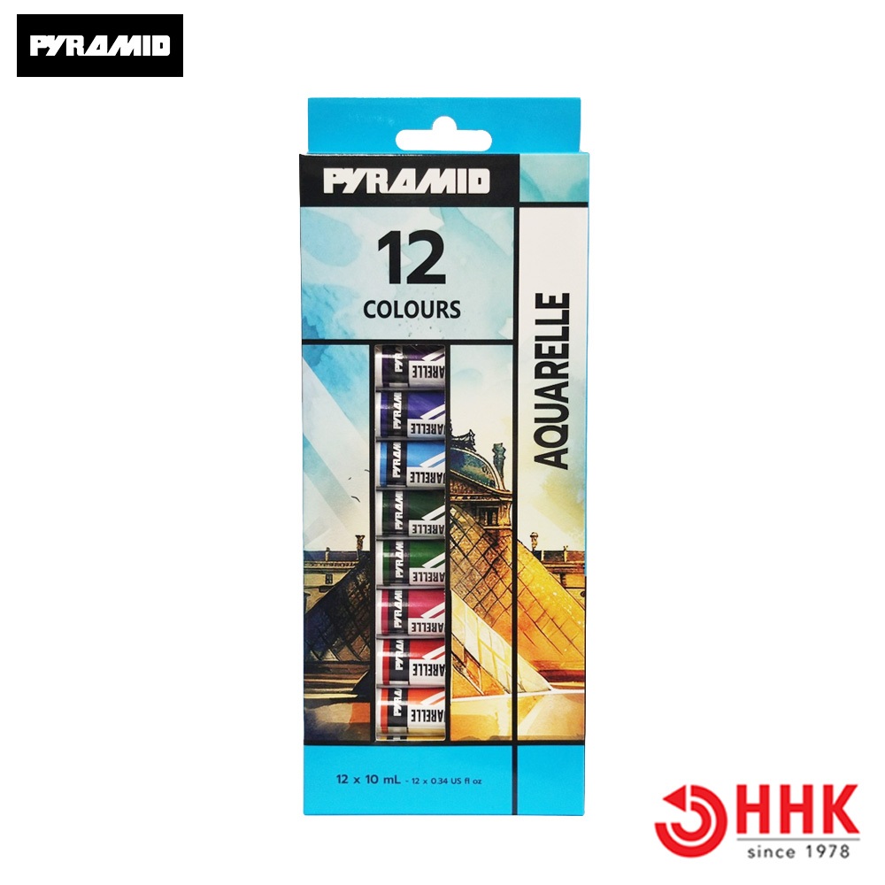 ชุดสีน้ำ Pyramid 12 สี  ขนาด 10ml. 6308912