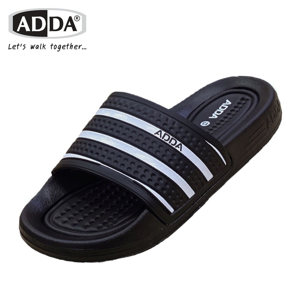 🔥รองเท้า ADDA รุ่น 3T15 🔥 ผู้ใหญ่และเด็ก รองเท้าแตะแบบสวมลายริ้ว หนานุ่มเบา ใส่สบาย มีกันลื่น‼ แท้ 💯%⚡ส่งไว⚡