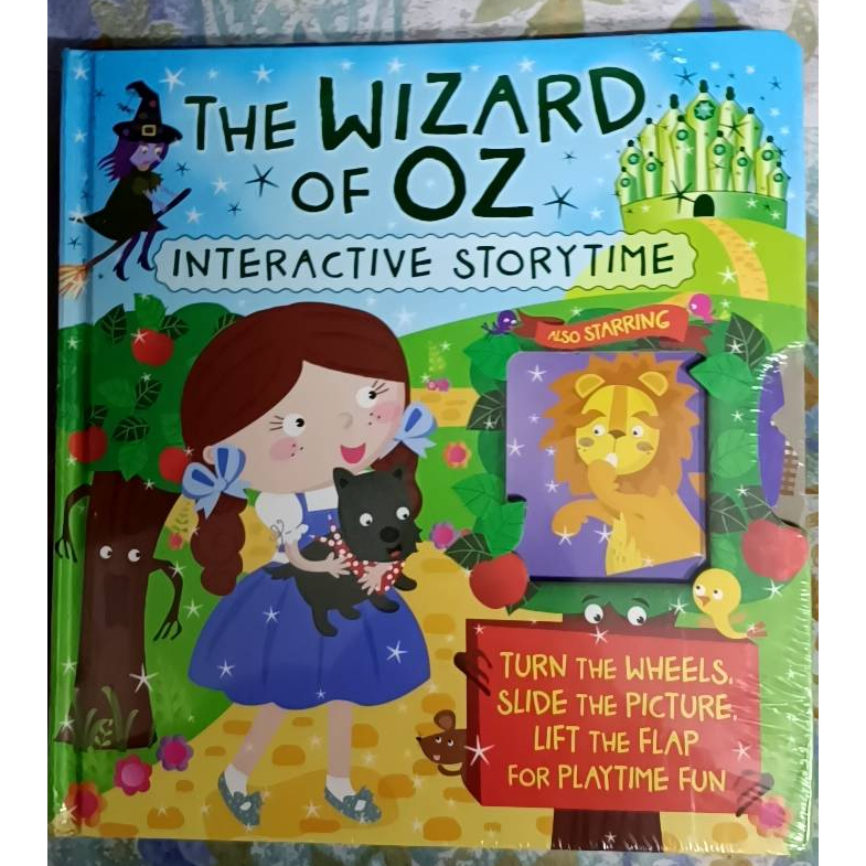 (NEW) นิทานภาษาอังกฤษ THE WIZARD OF OZ: INTERACTIVE STORYTIME พ่อมดแห่งออส หนังสือใหม่มือหนึ่ง