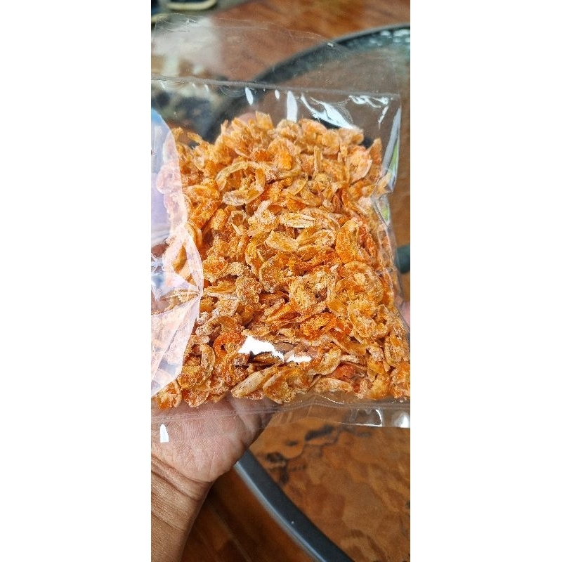 กุ้งแห้งทะเลธรรมชาติ แห้งจืด หอมอร่อย