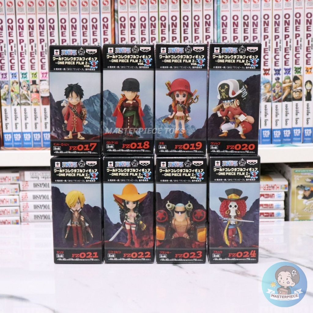 World Collectable Figure One Piece WCF Film Z Vol.3 Lot JP วันพีซ ฟิกเกอร์ Banpresto