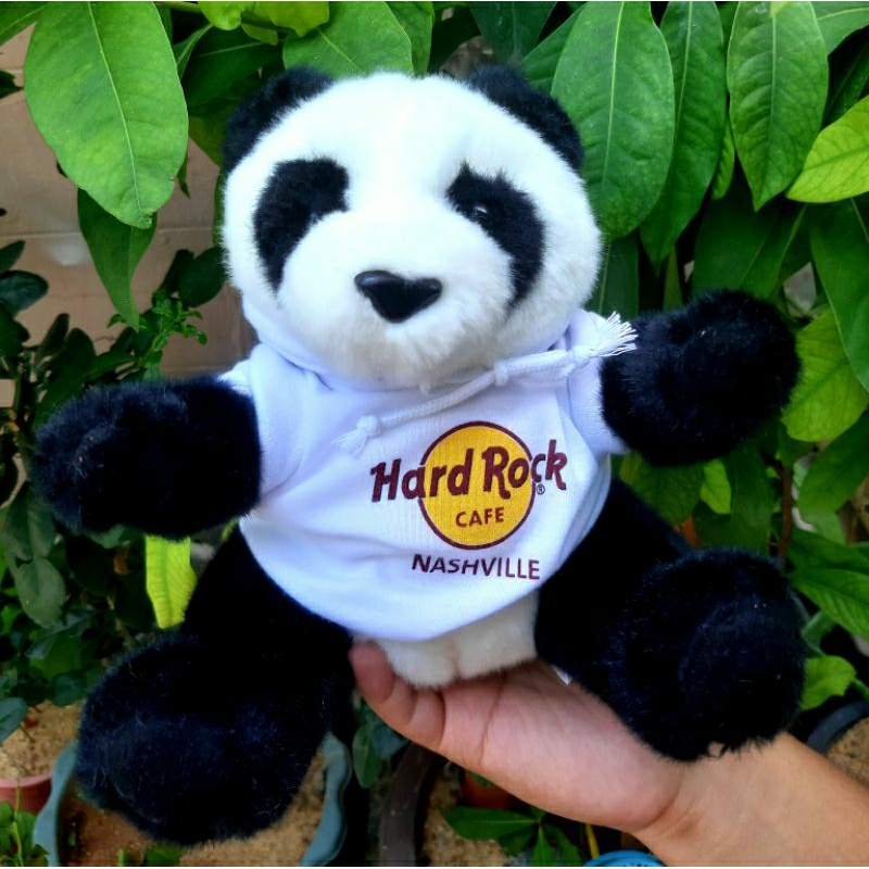 ตุ๊กตา แพนด้า ฮาร์ดร็อค Panda Hard Rock Cafe' มือสอง 🐼🐼