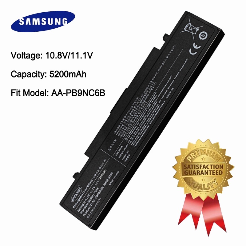 ♛AA-PB9NC6B SAMSUNG NP305E7A NP350E4C R428 R478 R408 R410 R430 R458 R460 R468 laptop battery