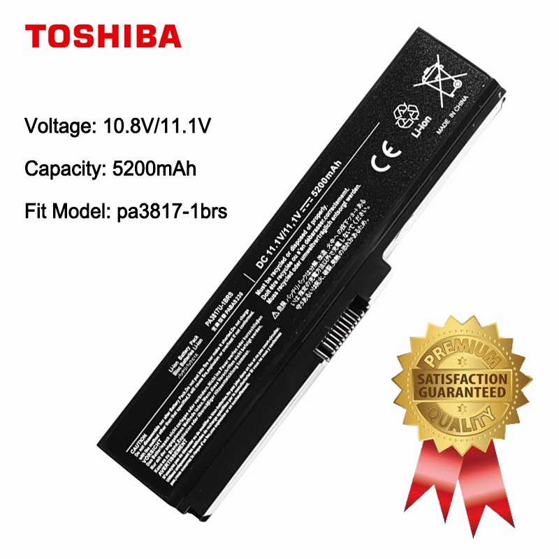 ♛PA3817U-1BRS Laptop Battery Toshiba Satelite A660 C640 C650 C655 L600 L645 L655 L740 L745 L750 L755