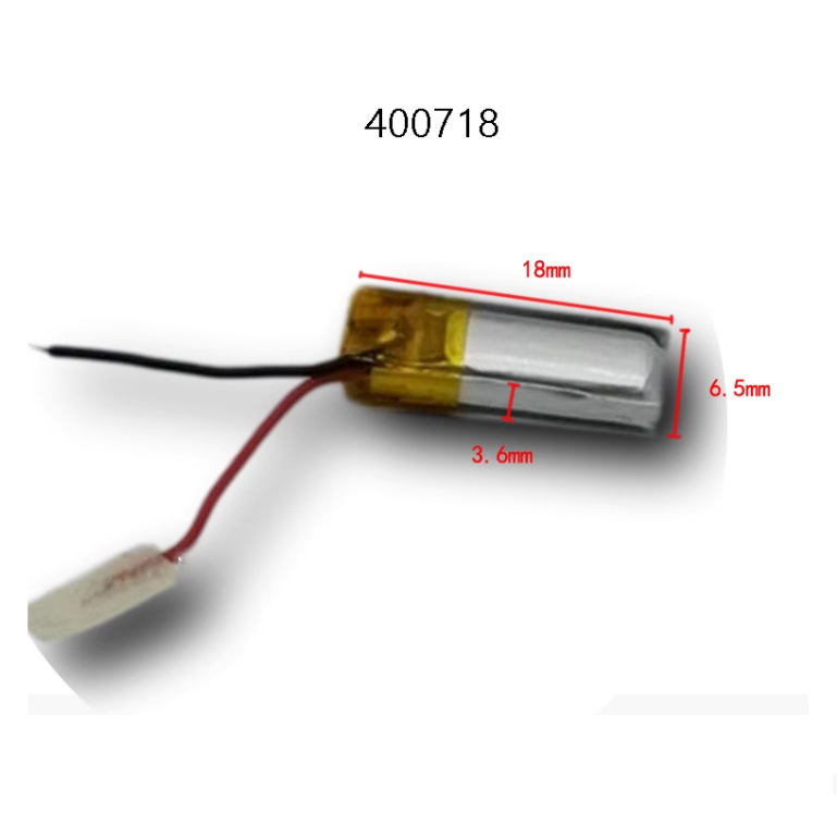 แบตเตอรี่หูฟัง lithium battery 400718 airpods wireless TWS Bluetooth headset rechargeable for tune 2