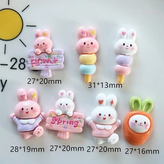 เรซิ่นรวมแบบ (คละ10 ชิ้น) ลายน่ารักๆ (เรซิ่นเปล่าไม่แถมตัวติด) 3D ตกแต่งงาน DIY งานฝีมืออื่นๆ F002