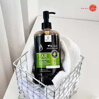 แชมพูขจัดรังแค ใหม่ สูตรเข้มข้น MELI TAR SHAMPOO ลดรังแค ชันนะตุ สะเก็ดเงิน อาบน้ำได้