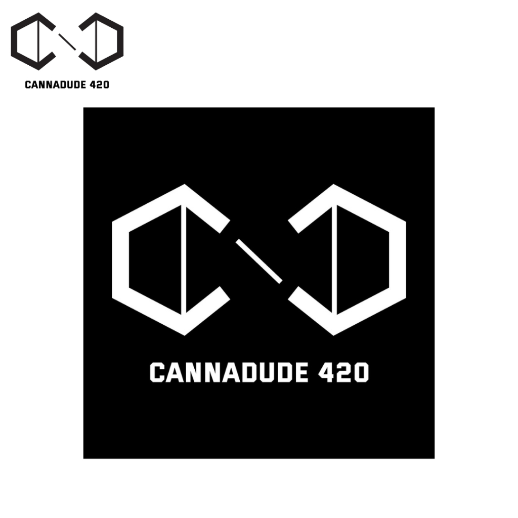 Sticker CANNADUDE420 Waterproof สติ๊กเกอร์กันน้ำ