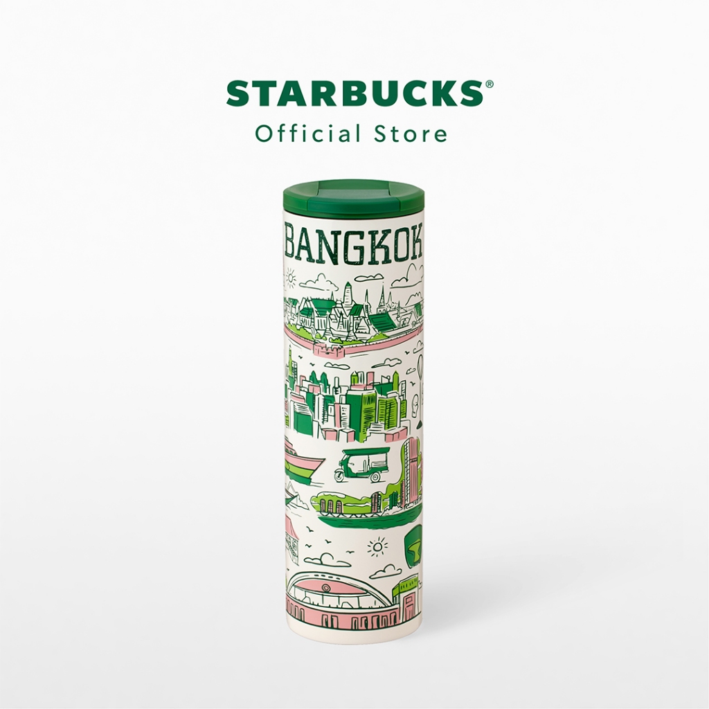 Starbucks Stainless Steel Bangkok Been There 16oz.