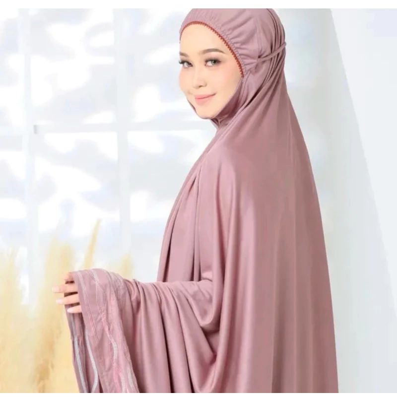 ชุดละหมาดผู้หญิง Telekung Siti Aisyah ผ้าเกรดดี มีน้ำหนัก