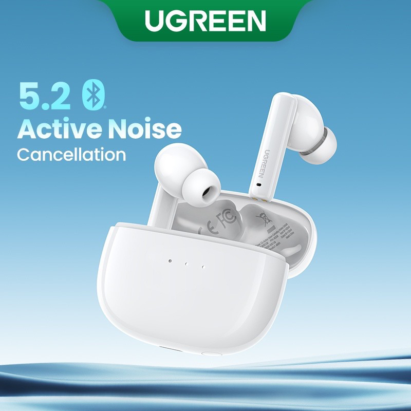 แท้ UGREEN HiTune T3 Active Noise Cancelling Wireless Earbuds Bluetooth 5.2 ANC หูฟังไร้สาย ตัดเสียงรบกวน