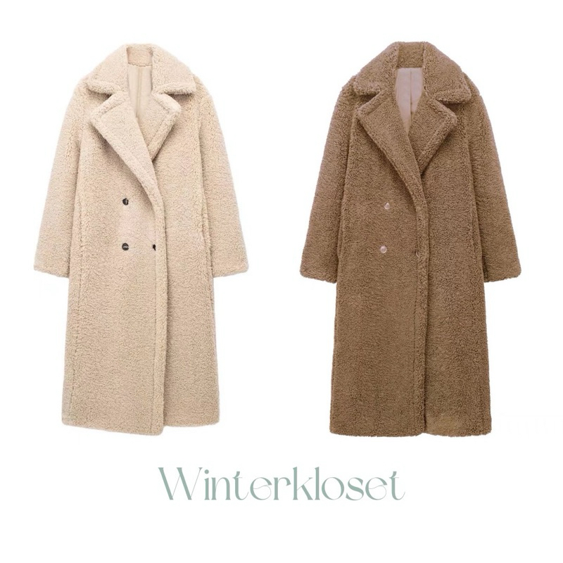 Teddy Coat เสื้อโค้ท โค้ทยาว โค้ทขนนิ่ม