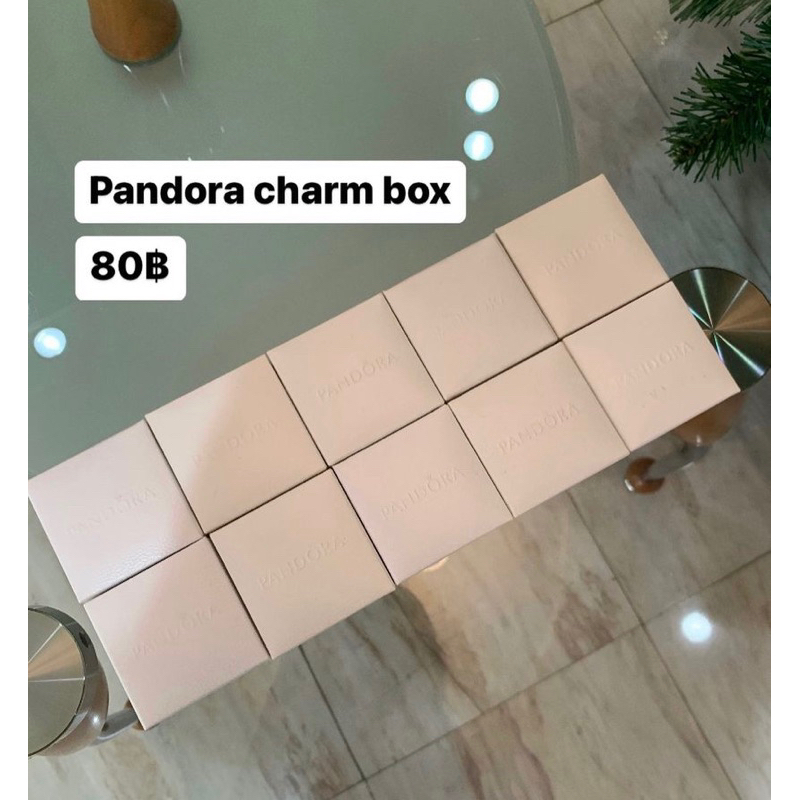 Pandora charm box กล่องpandora แท้100%✨