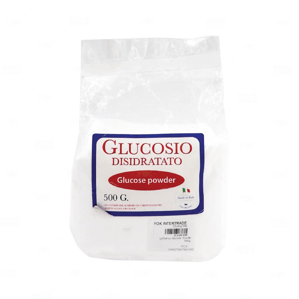 กลูโคสผง (แบะแซผง) Glucose Powder 500g. หยกออนไลน์