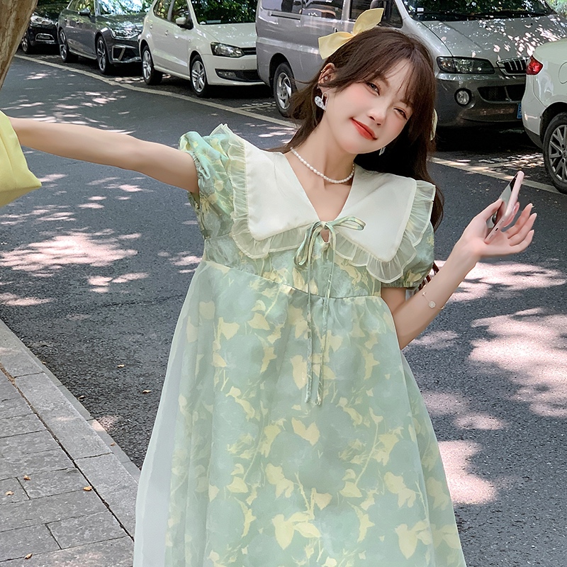 ( ผ้าไหมแก้ว ) คลุมท้อง เรียบหรู ผ้าทอพิมพ์ลาย เนื้อผ้านิ่ม AA4232 ราคา ถูกที่สุด ดีลบีเคเค แกลเลอรีภาพที่ 2