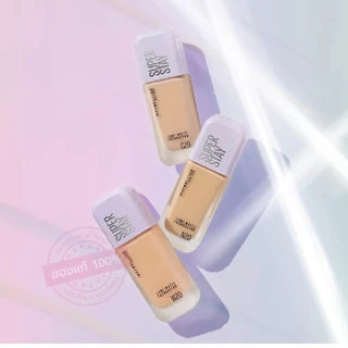 [รองพื้นฝาม่วง] MAYBELLINE Superstay Lumi Matte Foundation 35ml. เมย์เบลลีน นิวยอร์ก ซุปเปอร์สเตย์ ลูมิแมท ผิวเงาเล่นแสง
