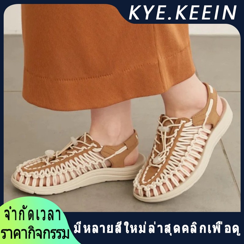 【จัดส่งเร็ว 1-2 วัน】รองเท้ากลางแจ้งชายหาดสีใหม่สำหรับผู้ชายและผู้หญิง