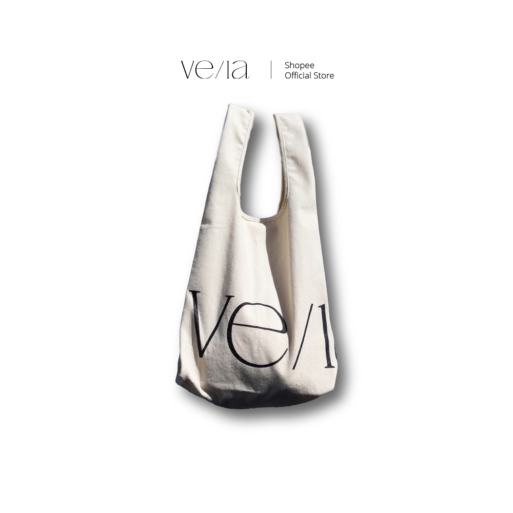 VE/LA Tote Bag ถุงผ้าอเนกประสงค์ ลายโลโก้