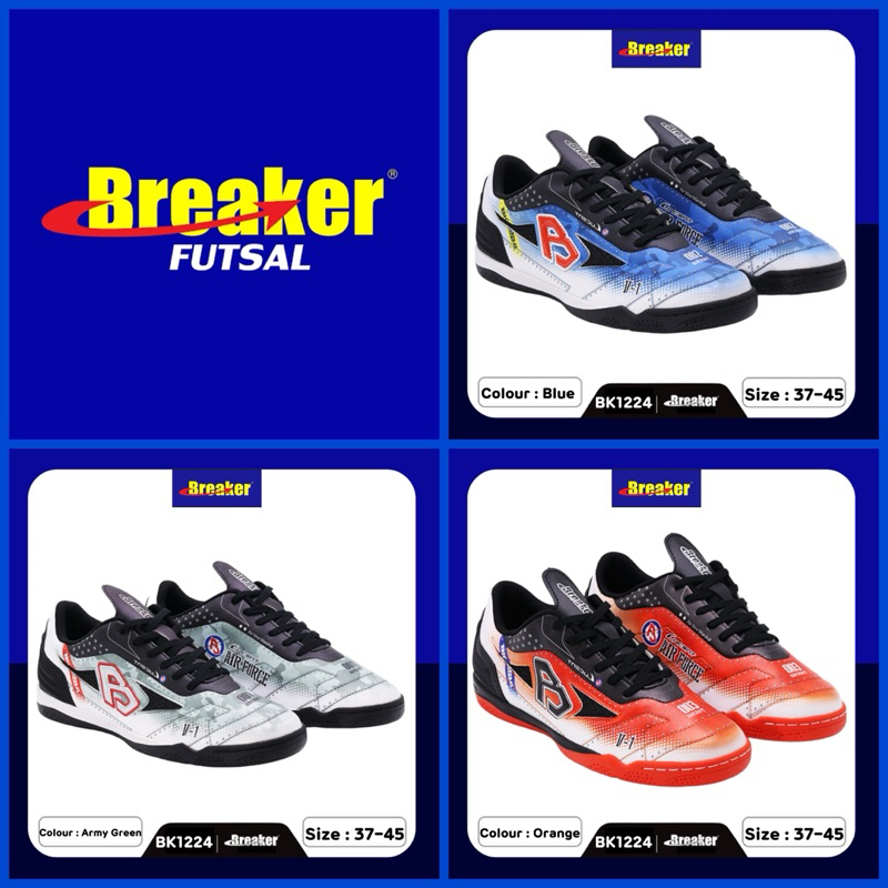 BREAKER FUTSAL รองเท้าฟุตซอล รุ่น BK1224