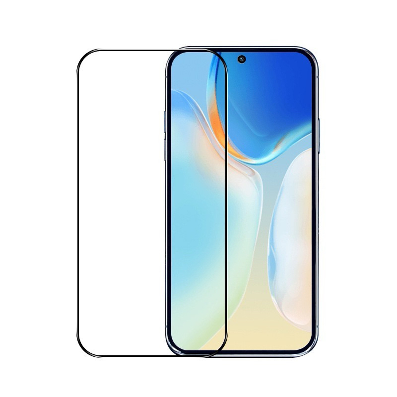 ฟิล์มกระจก Redmi A3กระจกนิรภัย HD ฟิล์มกระจกเต็มจอ ขอบดำ กาวเต็ม