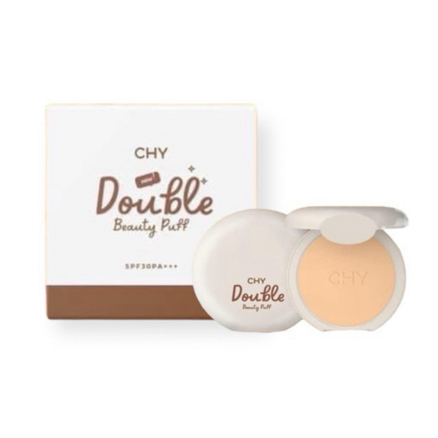 แป้งCHY ซี เอช วาย CHY Double Beauty Puff SPF 30 PA+++ ปริมาณ7g
