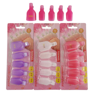 ตัวหนีบนิ้วเท้า TOE Nail Art UV GEL เจล Remover Wrap TOOL SSwell
