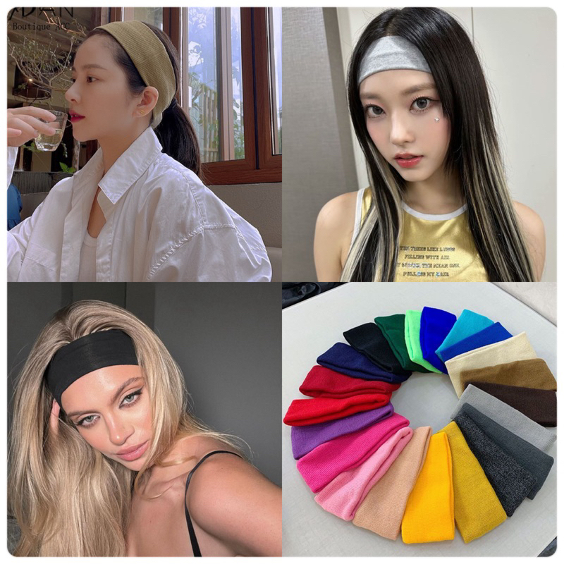 🌷พร้อมส่งจากไทย🌷head bandผ้าคาดผมสายฝอ  ตัวแม่ตัวมัม ผ้าโพกหัวสายฝอม ผ้าคาดผม
