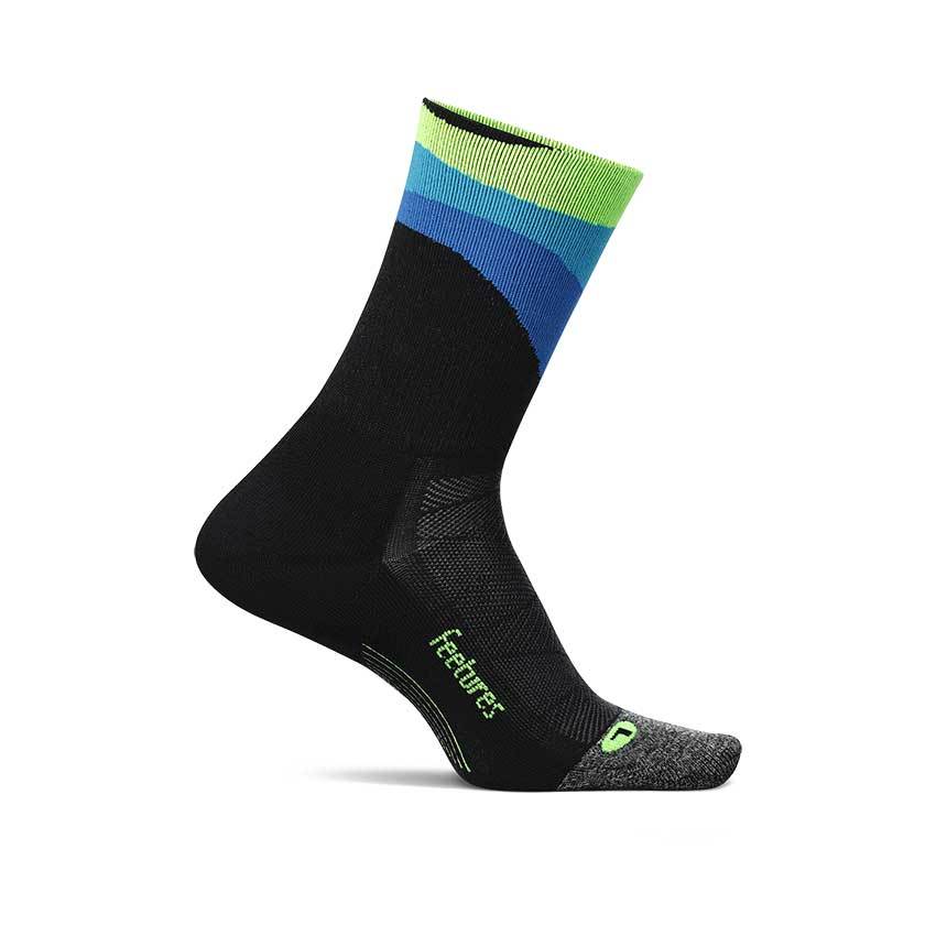 Feetures Elite/Trail Mini Crew ถุงเท้าวิ่งมาราธอน ขายดีอันดับหนึ่งในอเมริกา กระชับ ระบายอากาศดีสุด (รับประกัน 1 ปี)