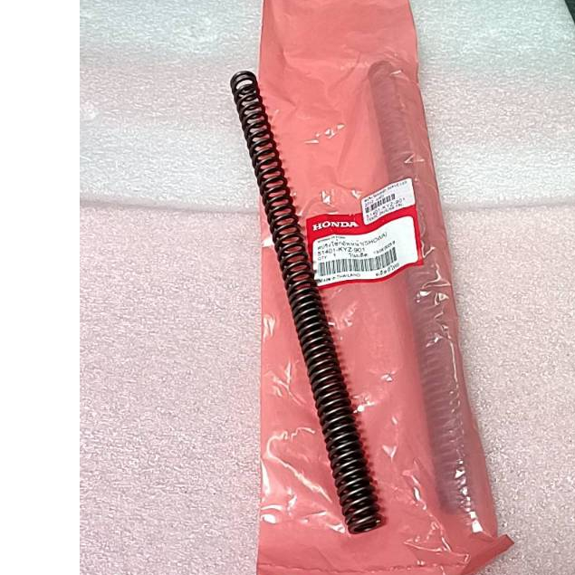 สปริงโช้คหน้าHonda WAVE125'I2012-2021 แท้ศูนย์ 51401-KYZ-901 (ราคาต่อ1คู่)