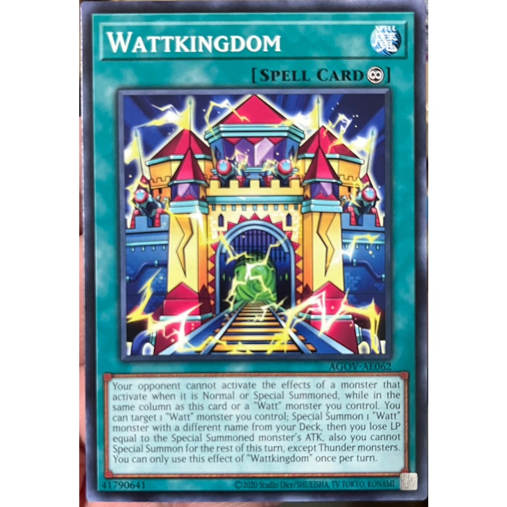 Yugioh Asia-Eng [AGOV-AE062] Wattkingdom (Common) การ์ดยูกิแท้ถูกลิขสิทธิ์