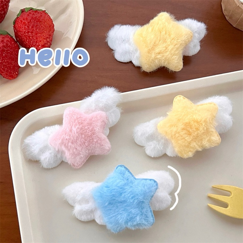 Cute 247 กิ๊บติดผม กิ๊บหนีบผมปีกนางฟ้า ราคา/1ชิ้น
