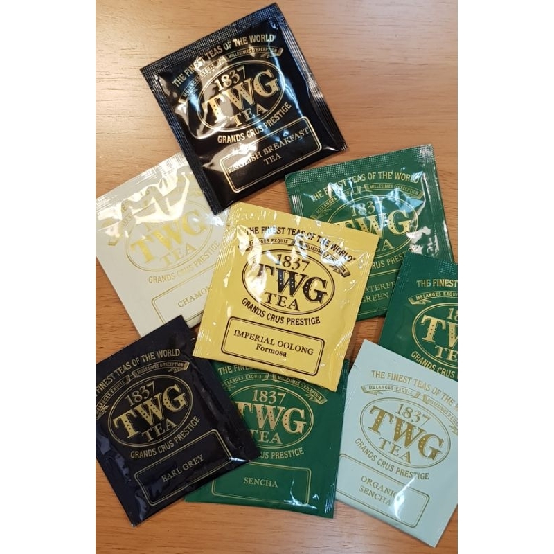 ชา 1837 TWG TEA Grands crus Prestige ชาซอง ขายแยก มีหลายรสให้เลือก ของแท้ ของใหม่