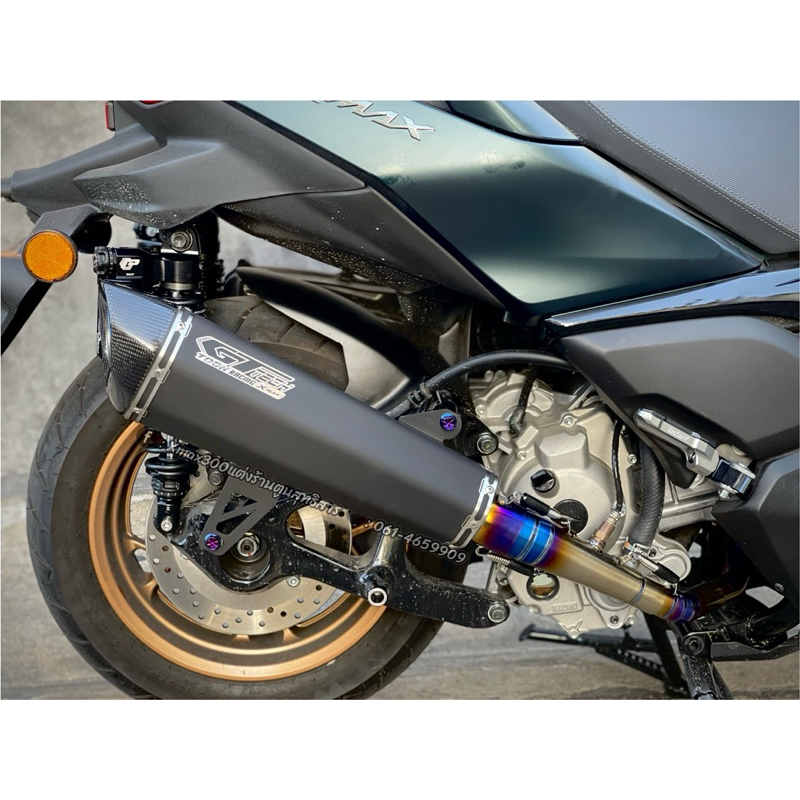 ท่อแต่งGT-Tech ตรงรุ่นXmax300 (ทุกรุ่นปี) แถมแคสลดเสียง