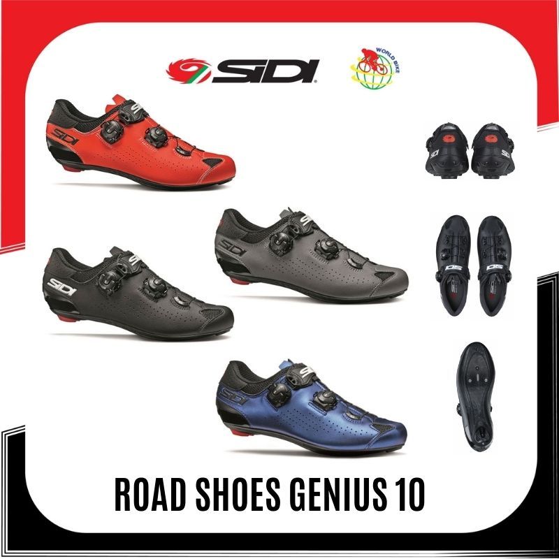 รองเท้าปั่นจักรยานเสือหมอบ Sidi รุ่น Genius 10