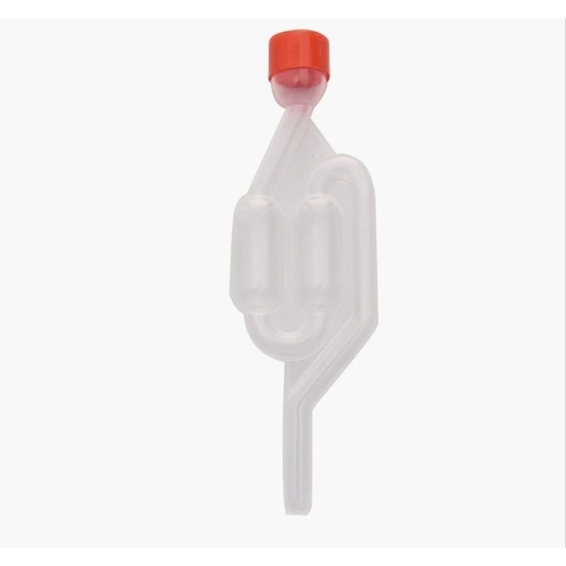 แอร์ล็อค S shape สำหรับระบายแก๊สในถังหมัก Airlock wine
