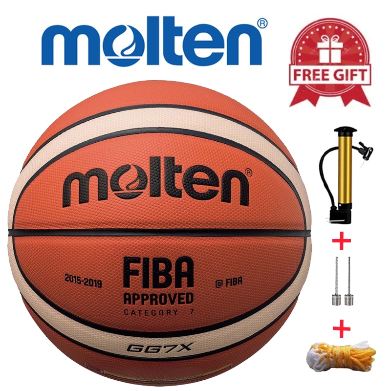 [จัดส่งจากกทม]ลูกบาสเก็ตบอล รุ่น ลูกบาส บาสเกตบอล Basketball GG7X ขนาด 7 molten ลูกบาสเกตบอล บาสเกตบอล