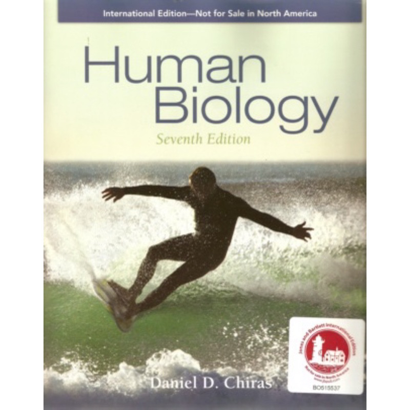 [หนังสือ] Human Biology 7th ตำรา แพทย์ แพทยศาสตร์ ชีววิทยา science medicine medical english book tex