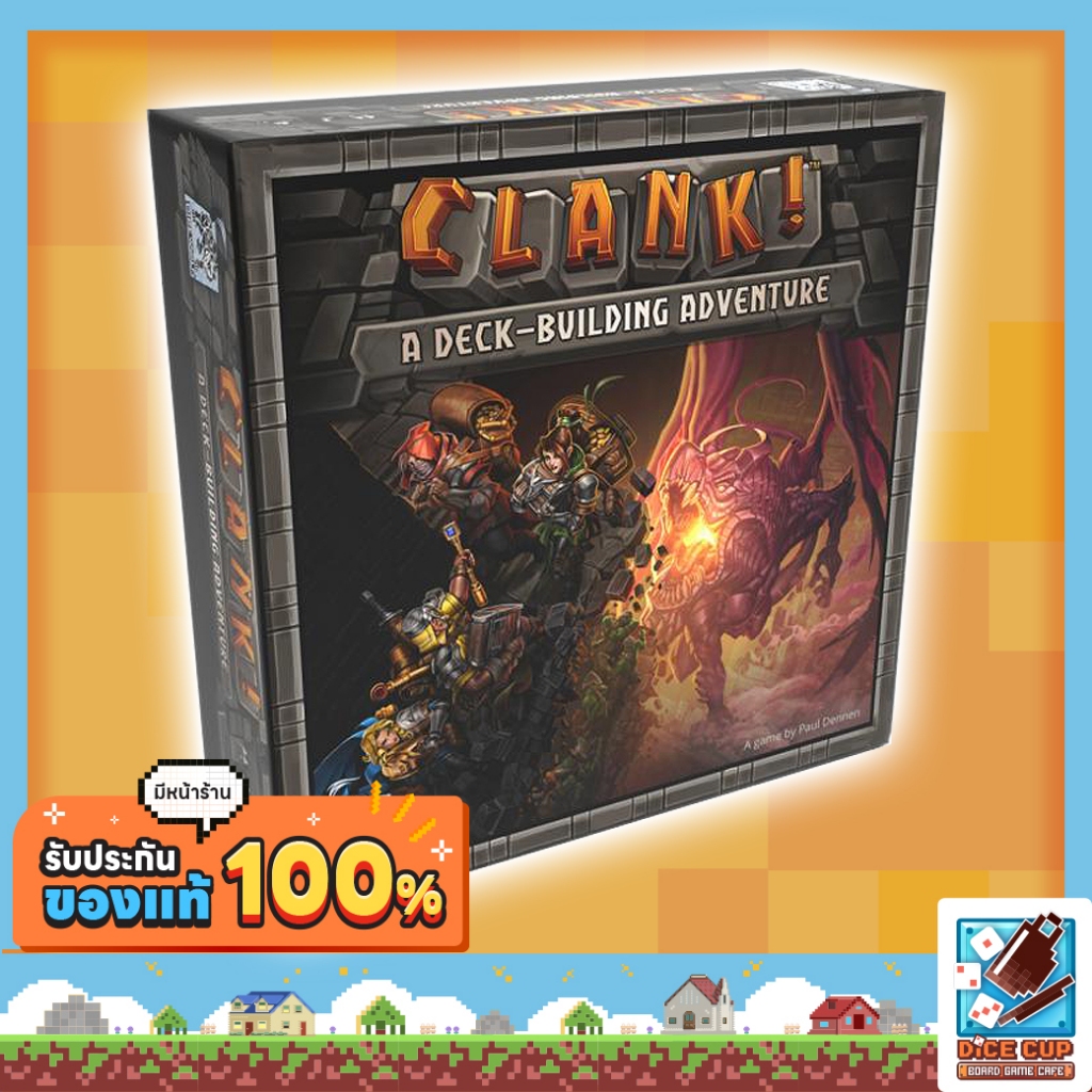 [ของแท้] Clank!: A Deck-Building Adventure Board Game