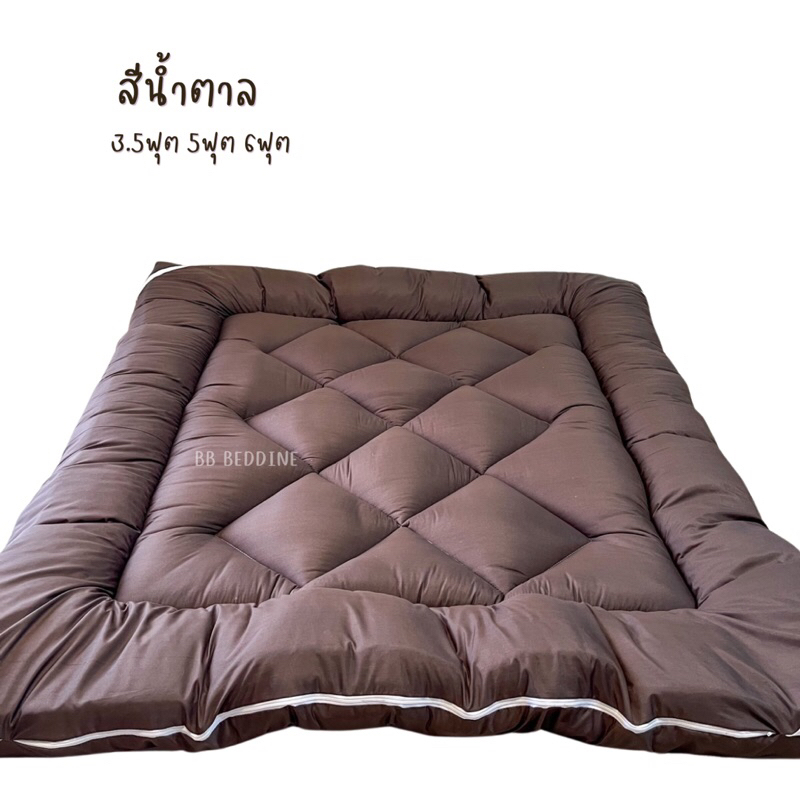 topper ท็อปเปอร์ 3.5ฟุต 5ฟุต 6ฟุต ที่นอนท็อปเปอร์ความหนา 4-6นิ้ว เดินลายสวยๆ - รูปที่ 5
