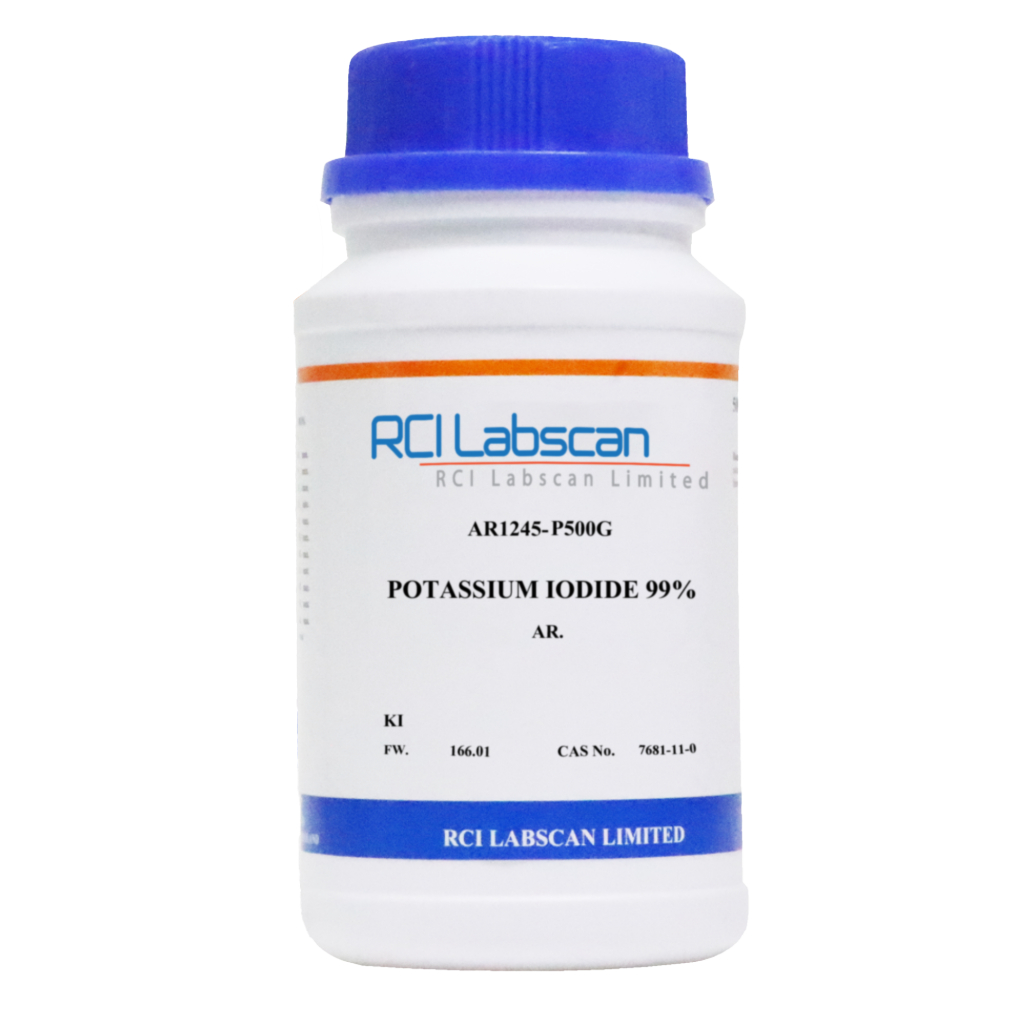 POTASSIUM IODIDE, โพแทสเซียม ไอโอไดด์ ขนาด 500 กรัม